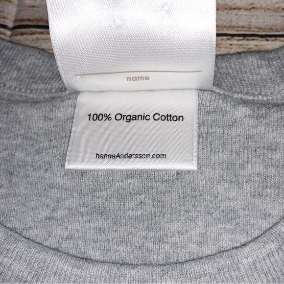 Hanna Andersson Grey Iguana Tank Top Size 12 - Picture 4 of 7